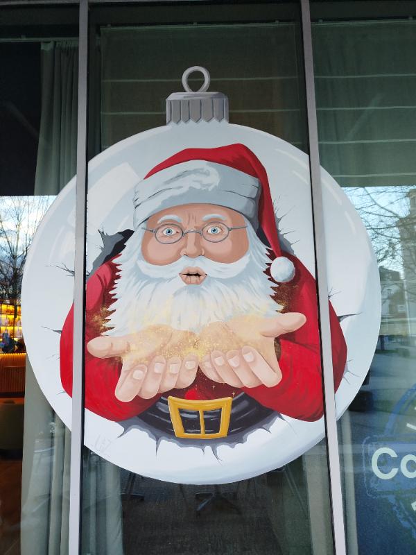 Vitrine de Noël